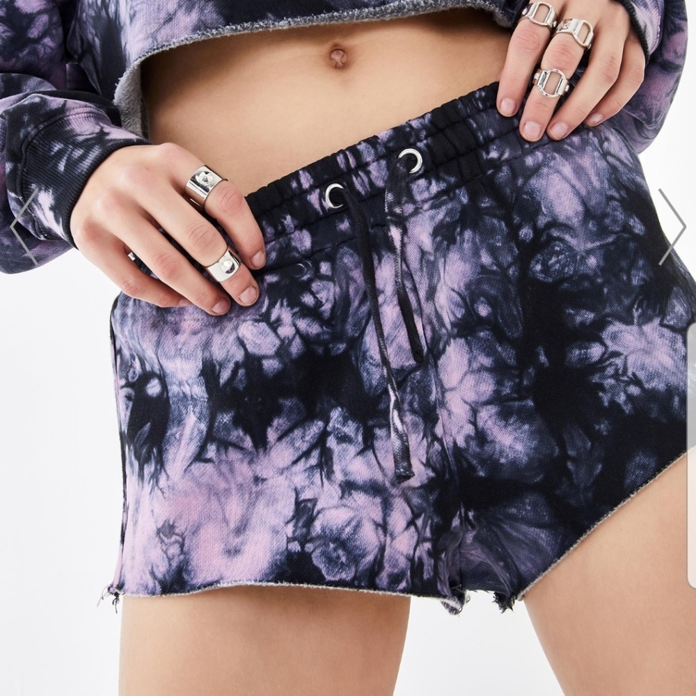 Current Mood Dark Dreams Tie Dye Shorts